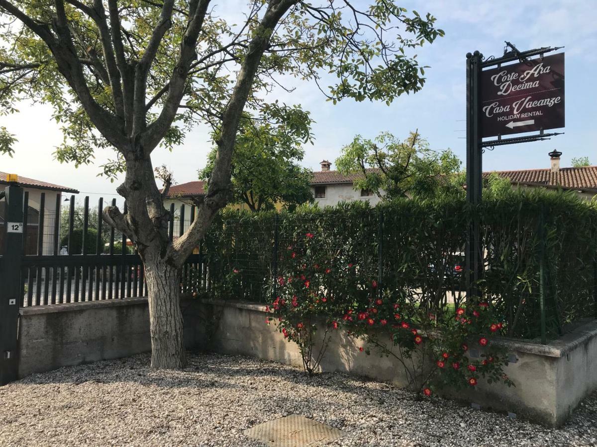 Appartamento Casa Vacanze Corte Ara Decima Sona Esterno foto